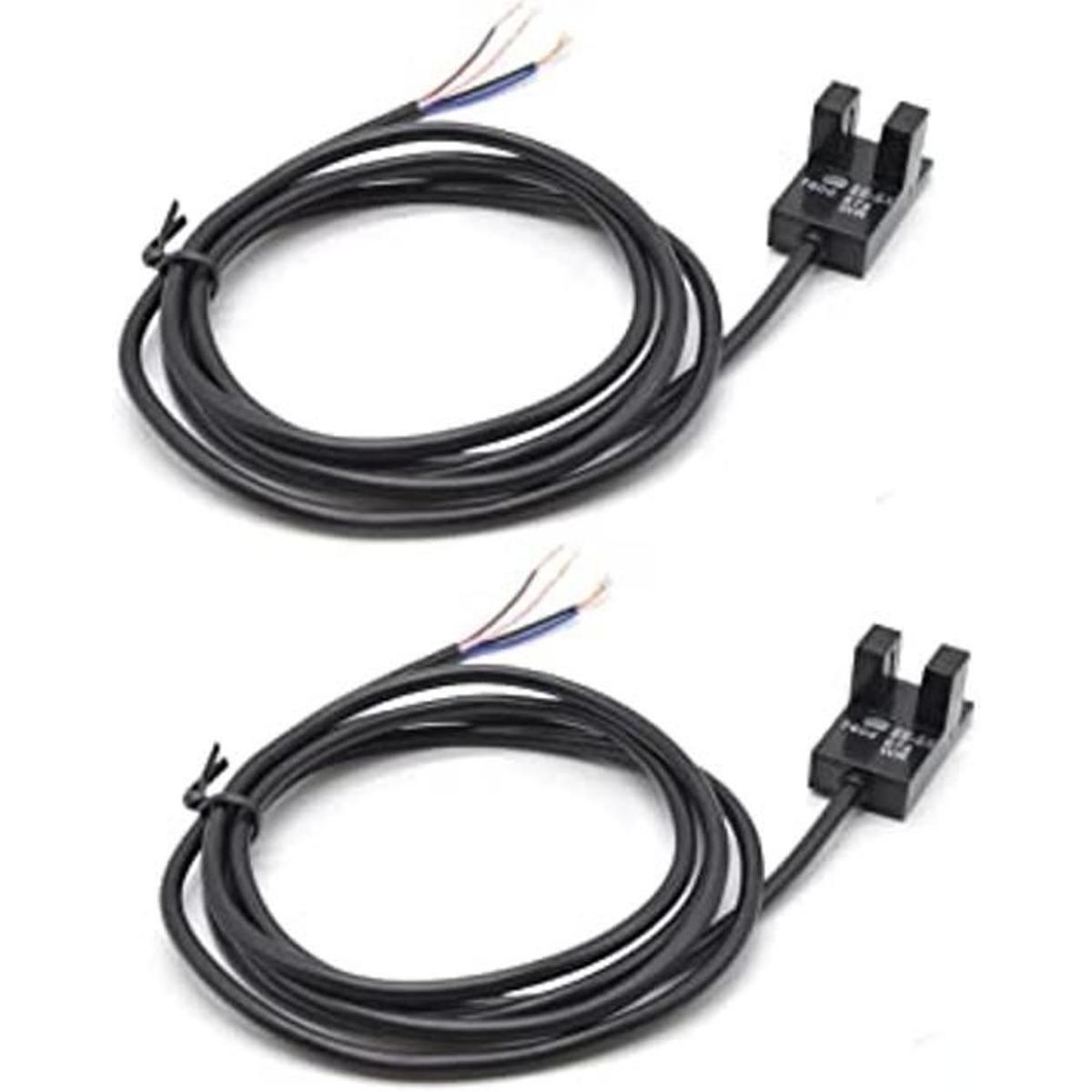 2 interruptores con sensor óptico transmisivoranurado
