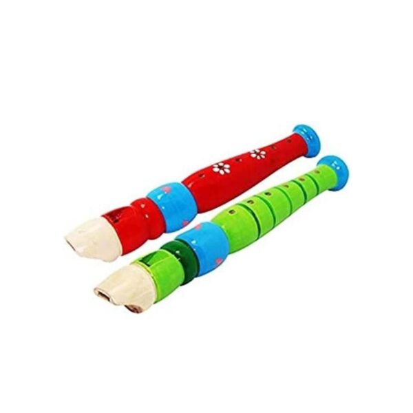 2 grabadoras pequeñas de madera para niños flauta piccolo_1