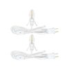 2 juegos de cable de accesorios con una bombilla LED_1