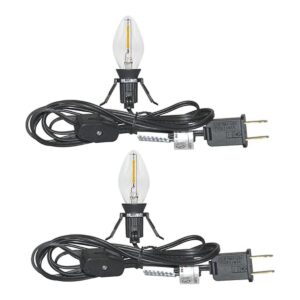 2 juegos de cables de accesorios con una bombilla LED_1