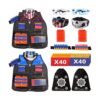 2 juegos de chaleco táctico Exsport 2 chaquetas tácticas
