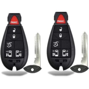 2 llaves de coche sin llave de 6 botones M3N5WY783X_1