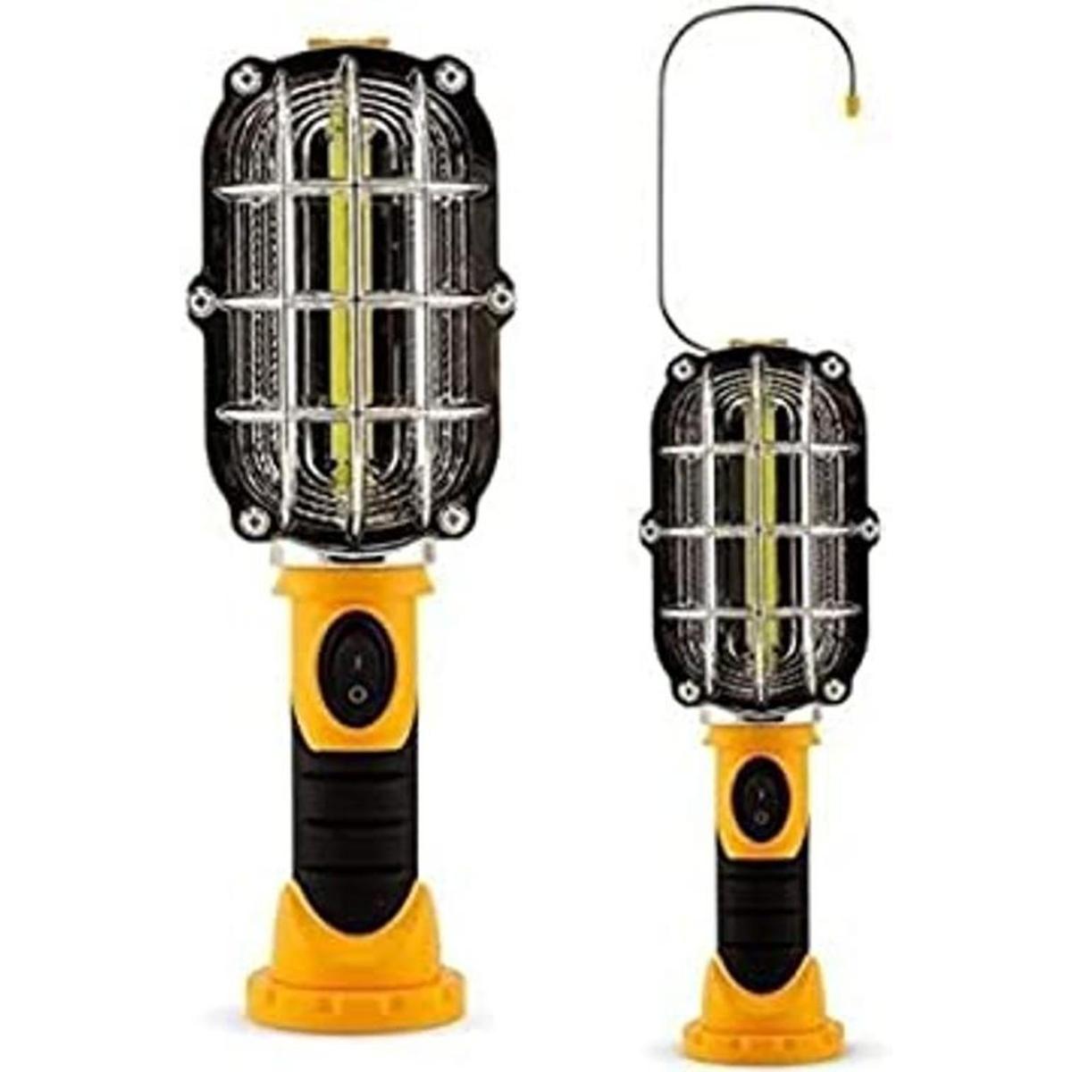 2 luces de trabajo LED inalámbricas con base magnética