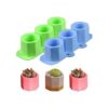 2 moldes de silicona para macetas de flores plantas