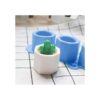 2 moldes de silicona para macetas de flores plantas