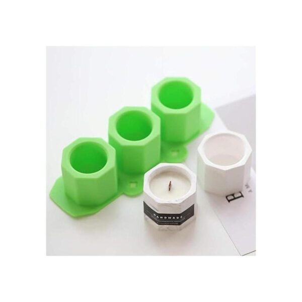 2 moldes de silicona para macetas de flores plantas