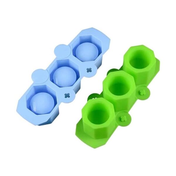 2 moldes de silicona para macetas de flores plantas