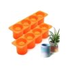 2 moldes para plantas suculentas maceta de hormigón