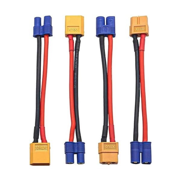 2 pares ShareGoo 3.9 in 14AWG XT60 a EC3 enchufe macho_1