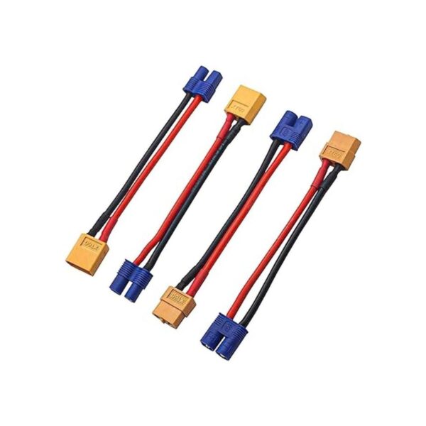 2 pares ShareGoo 3.9 in 14AWG XT60 a EC3 enchufe macho_2