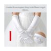 2 pares de guantes largos de princesa para niñas pequeñas_3