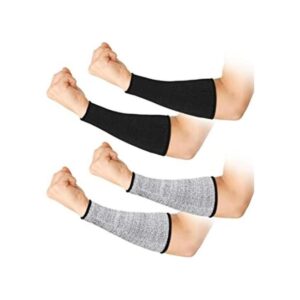 2 pares de mangas resistentes a los cortes mangas de
