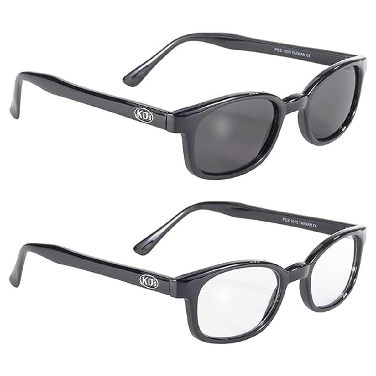 2 pares de lentes de sol XKD para motociclista montura