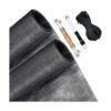 2 piezas 59 x 106 pantallas de ventana ajustables con