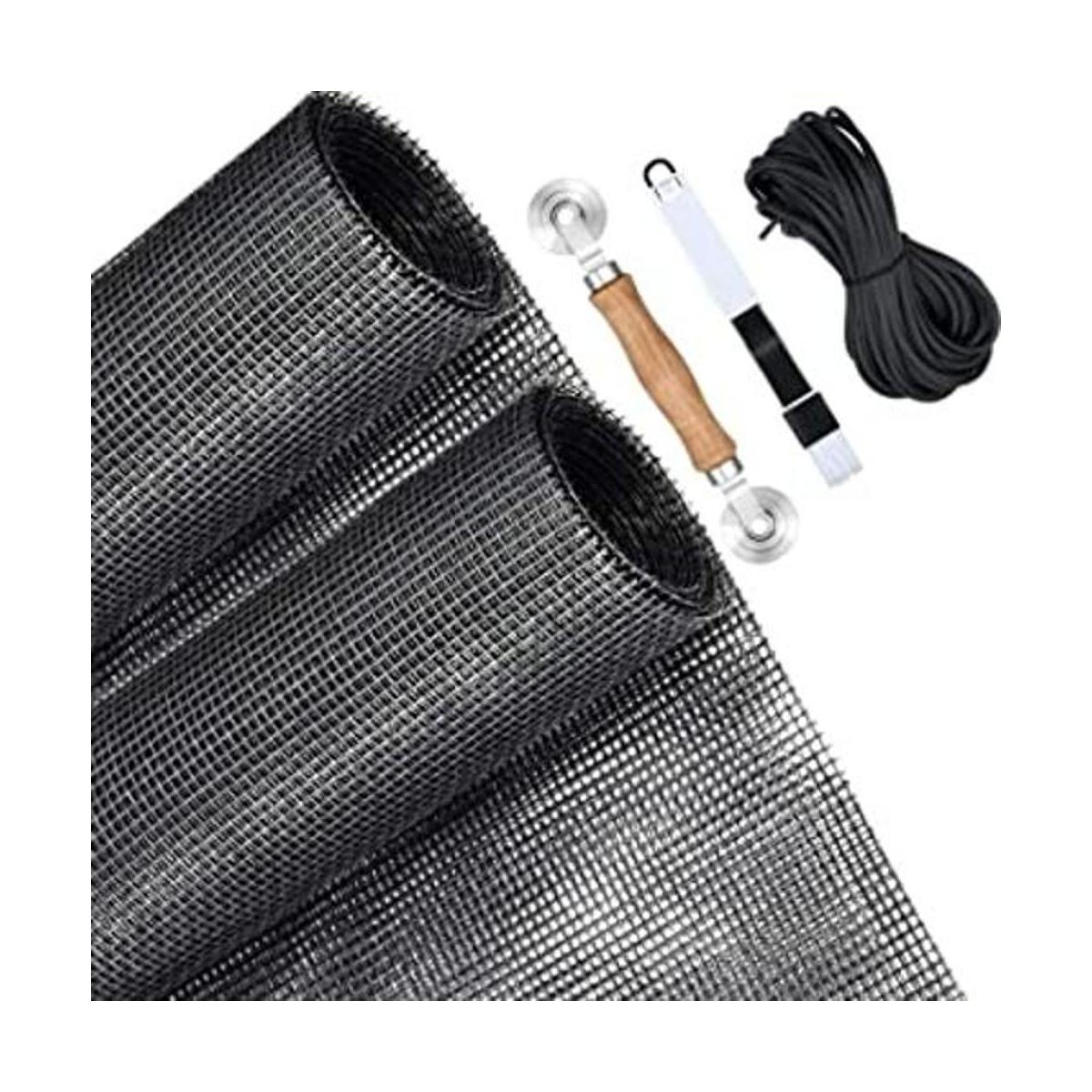 2 piezas 59 x 106 pantallas de ventana ajustables con