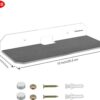 2 piezas de 10 pulgadas acrílico estante de pared soporte