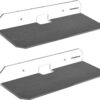 2 piezas de 10 pulgadas acrílico estante de pared soporte