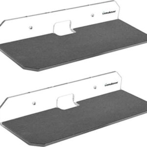 2 piezas de 10 pulgadas acrílico estante de pared soporte