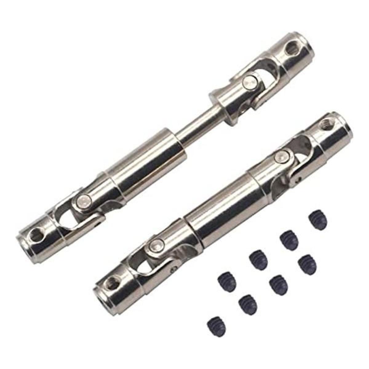 2 piezas ShareGoo eje de transmisión de metal RC CVD eje