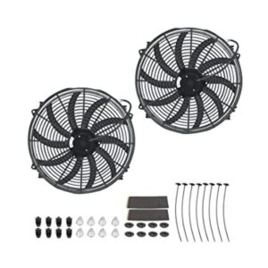 2 piezas de 16 pulgadas de ventilador delgado universal_1