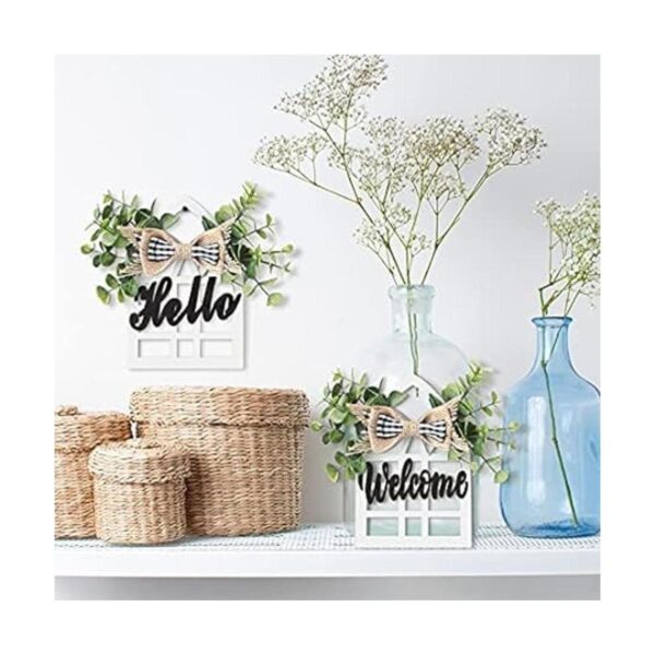 2 piezas de decoración de bandeja escalonada para ventana