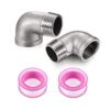 2 piezas de codo de 90 grados 34 pulgadas NPT roscado_1