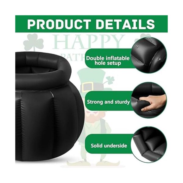 2 piezas de enfriador inflable para caldero inflable para
