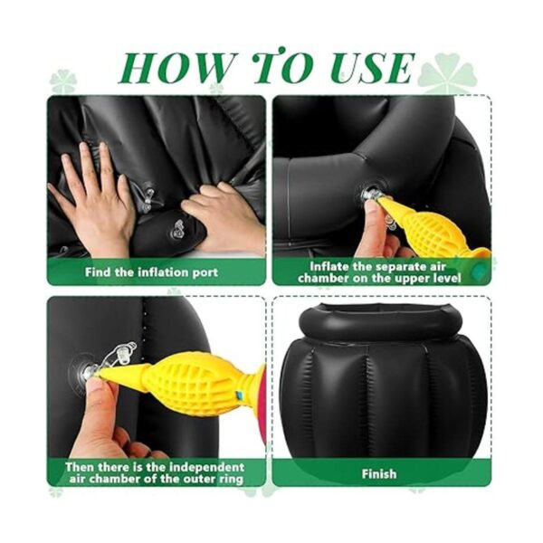 2 piezas de enfriador inflable para caldero inflable para