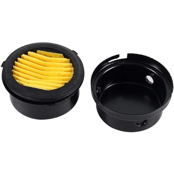 2 piezas de filtro de silenciador de compresor de aire