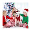 2 piezas de disfraz de Navidad para perro Papá Noel