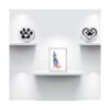 2 piezas de letrero de madera para mascotas decoración de