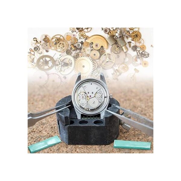 2 piezas de limpieza de reloj masilla DIY limpiador reloj_5