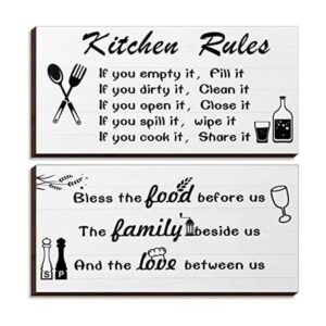 2 piezas de reglas de cocina decoración de pared moderna_1
