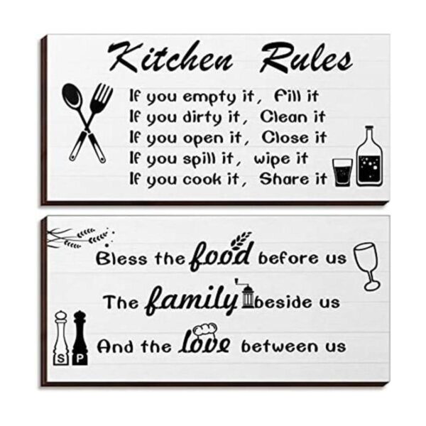 2 piezas de reglas de cocina decoración de pared moderna_1