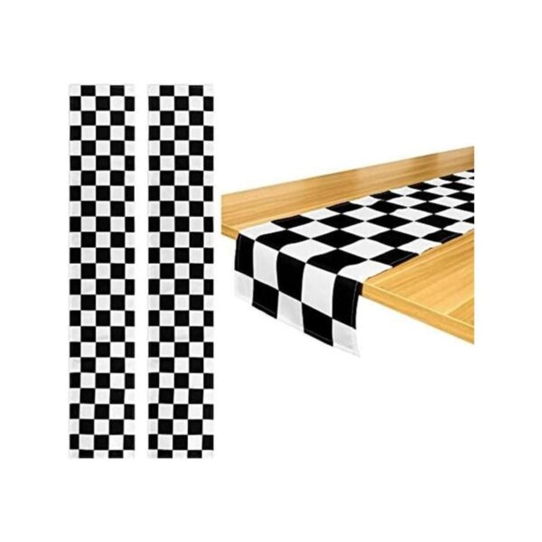2 piezas de tablero de ajedrez con temática de carreras