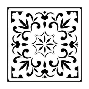 2 plantillas de pintura de mandala grande de 12 x 12_1