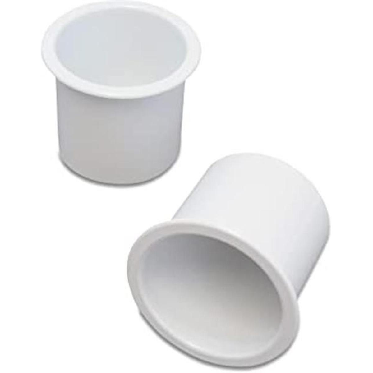2 portavasos bolsillo de plástico inserción empotrada