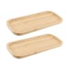 2 platillos rectangulares de bambú de 5 x 12 pulgadas_1