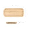 2 platillos rectangulares de bambú de 5 x 12 pulgadas_2