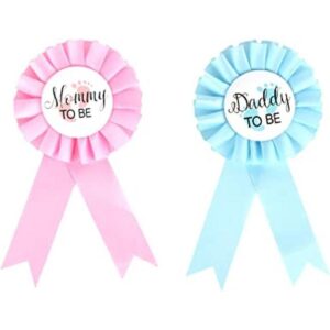 2 pines de tela de satén para papá y mamá para ser roseta_1