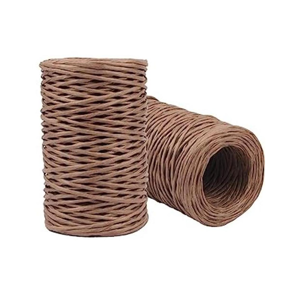 2 rollos de alambre floral calibre 22 328 pies cuerda