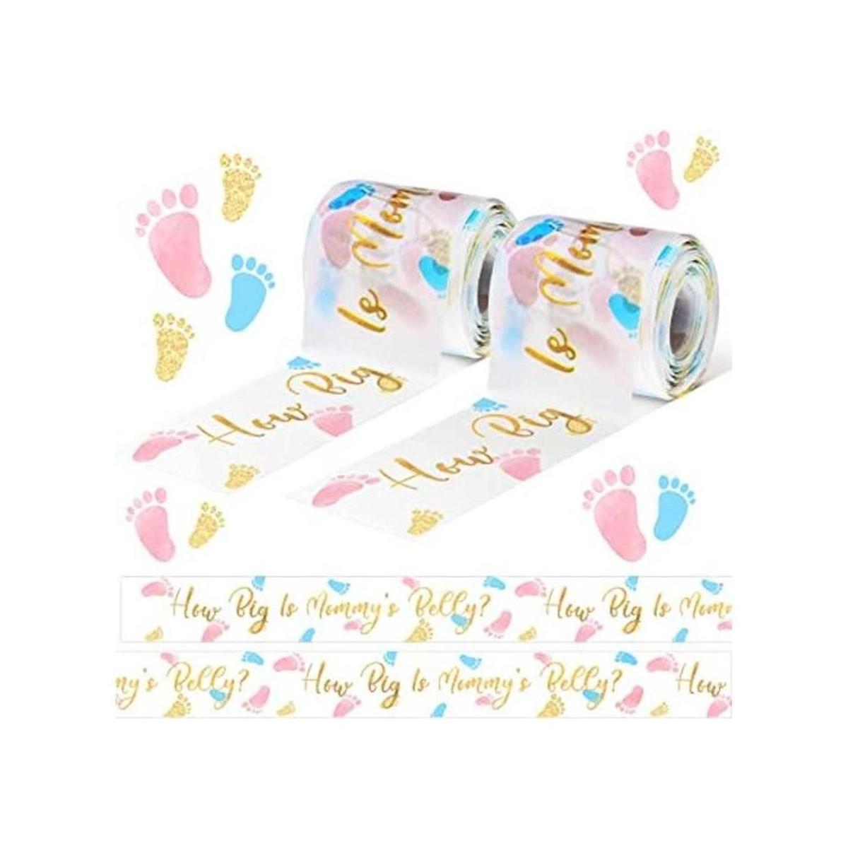 2 rollos de cinta métrica de barriga juego de cinta