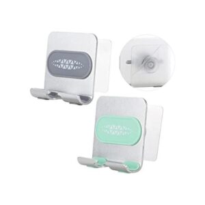 2 soportes para teléfono de ducha soporte para teléfono