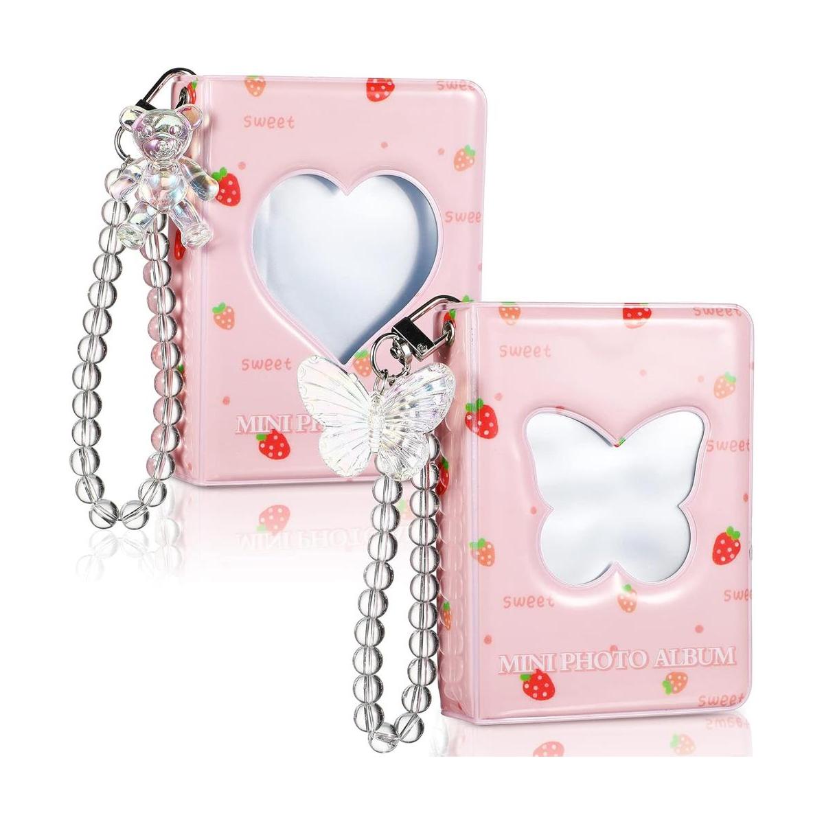 2 soportes para tarjetas de fotos Kpop de 3 pulgadas mini