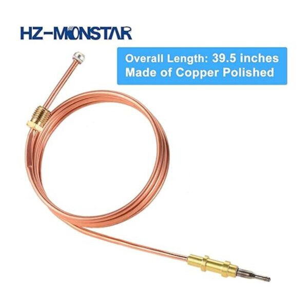 2 termopares de calentador de gas 39.5 pulgadas M8x1