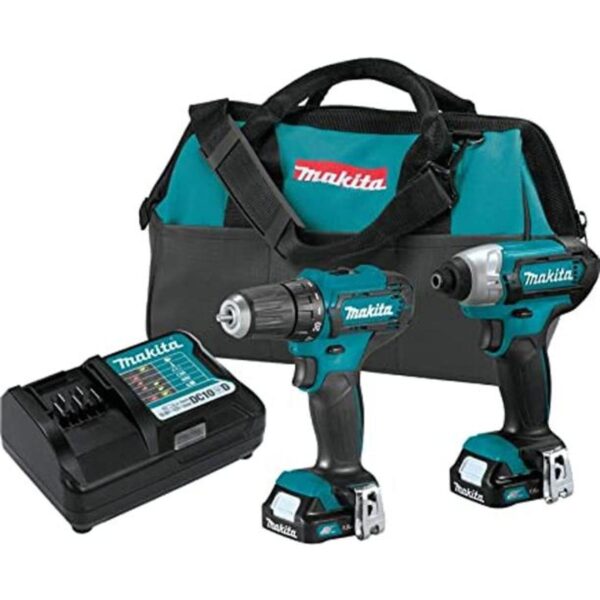 2 taladros inalámbricos CT232 de Makita de 12 voltios Max