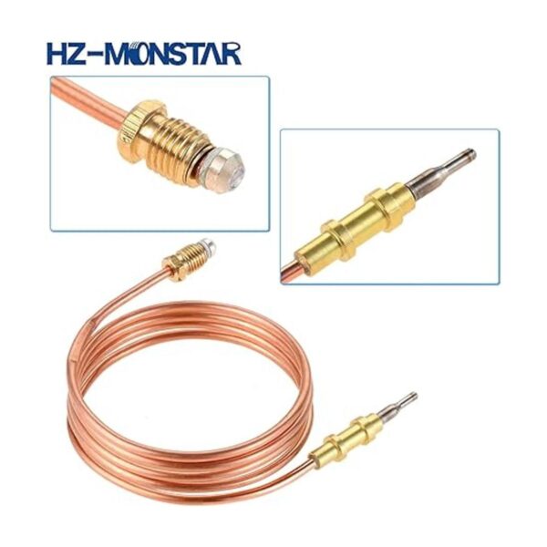 2 termopares de calentador de gas 39.5 pulgadas M8x1