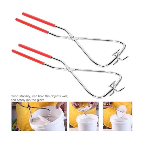 2 unids DIY arcilla escultura inmersión pinza cerámica
