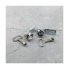 2 unids Cam Lock con triángulo zócalo clave rotación de 90