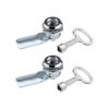 2 unids Cam Lock con triángulo zócalo clave rotación de 90